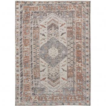 Atticgo Alfombra Mandala 5165 Terra