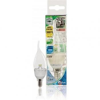 LED de vela en punta de cerámica, 5 W