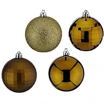Bolas de Navidad Ø 7 cm Verde 50 Unidades PVC