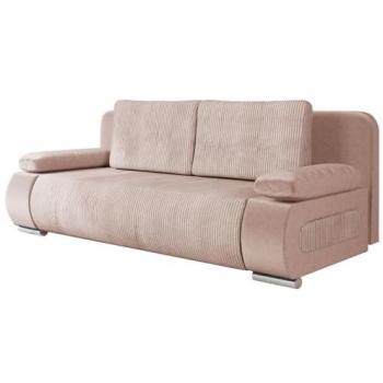 Sofá-cama Comfivo 144 con caja de ropa de cama, 200 x 77 x 92 cm, Kronos 52 y Poso 52