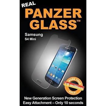 Panzer Glass PG1031 - Protector de pantalla de cristal resistente a rasguños y líquidos compatible con Samsung S4 mini