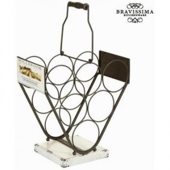Portabottiglie triangolare - Art & Metal Collezione by Bravissima Kitchen