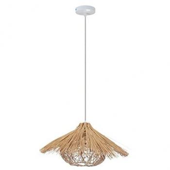 Lámpara Colgante Mindo de Ratán 1xE27 - 40cm Estilo Natural