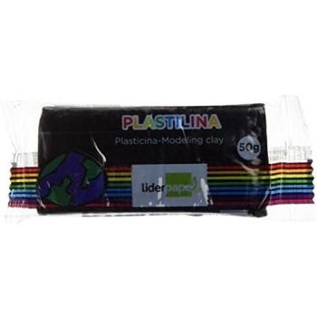 PLASTILINA LIDERPAPEL NEGRO UNIDAD TAMAÑO PEQUEÑO