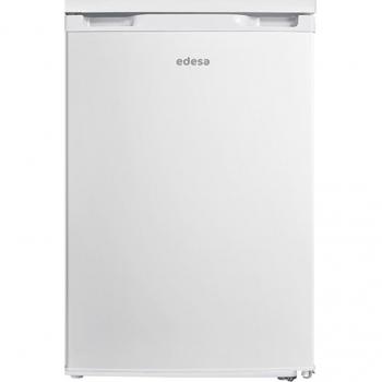 Frigorífico mini Edesa EFS-0814 WH/A, frío homogéneo, color blanco, dimensiones 84x50 cm, con congelador, clase E