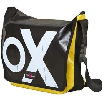 Sturm & Drang - Bolsa bandolera - Lona para camiones - Grande - Messenger Bag