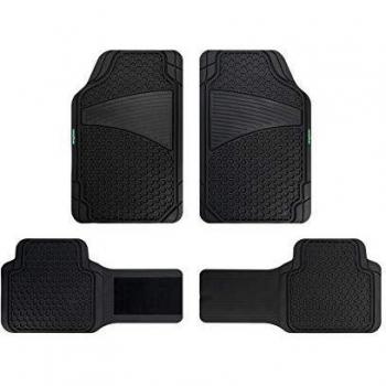 ALFOMBRA GOMA NEGRA 4PCS PANAL