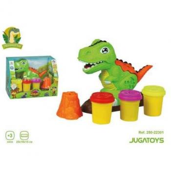 Juego de Plastilina Dinosaurio