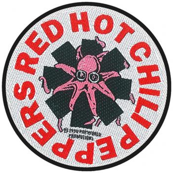 Red Hot Chili Peppers Octopus Unisex Parche multicolor, 100% poliéster,