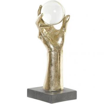 Figura Decorativa DKD Home Decor Resina Cristal 13.5 x 13.5 x 36 cm
