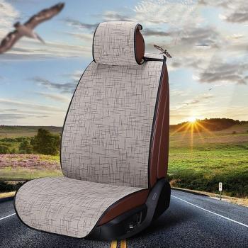 CAR Cojín de la cubierta del amortiguador del asiento de la calefacción del coche de 12V Cojín de la calefacción del asiento delantero negro Cojín de la calefacción caliente calentador del invierno 1pcs , beige
