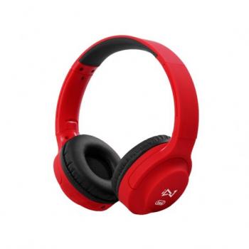 Auriculares Trevi DJ 601 M Rojo con Cable de 1,2 metros y Micrófono integrado