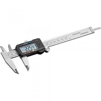 Fixpoint Pinza / pinza digital con pantalla LCD de 0-150 mm