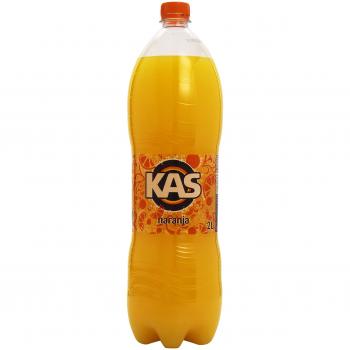 Kas - Naranja - Bebida refrescante de zumo de fruta - 2 L