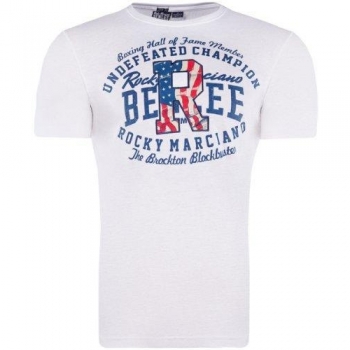 BENLEE Rocky Marciano T-Shirt Trägerhemd Blockbuster - Chaqueta de hípica para niño, color blanco, talla M