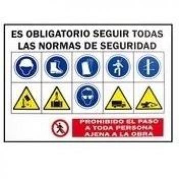 1610A2 - Señal Combinada De Obras Pvc 70X100