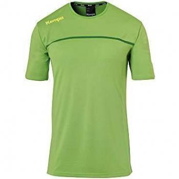 Kempa Emotion 2.0 Poly Shirt Camiseta de Juego, Hombre, Verde Esperanza/Verde dra, 116