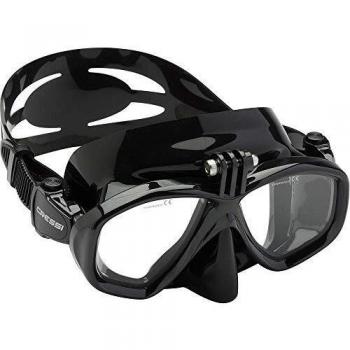 Cressi Action, máscara de buceo para cámara GoPro Unisex
