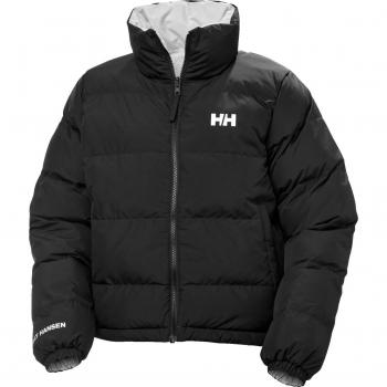 Chaqueta de plumas Helly Hansen Yu 23 Reversible para mujer en color negro, talla L