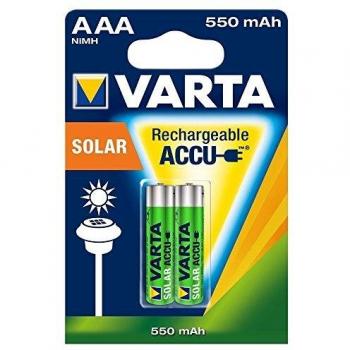 Batería Recargable VARTA AAA LR03 550 mAh 1.2V NiMH (Paquete de 2)