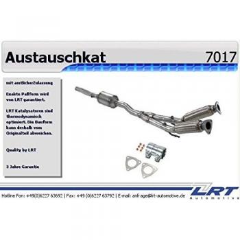 Catalizador LRT 7017 para Volkswagen Golf 5, Touran I, Golf Plus / Crossgolf y SEAT Altea