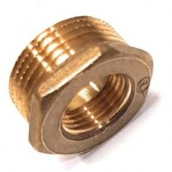 Reducción Hexagonal de Latón M 1/2 - H 1/8, Herramientas de Jardinería, Producto Nacional EN 12.165