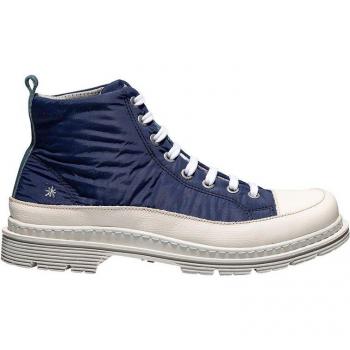 Botines unisex de nylon con cierre de cordones Art Botines 1895 NYLON BLUE/ BIRMINGHAM para Hombre/Mujer color Blue