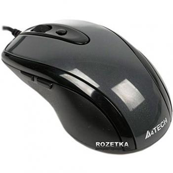 Ratón Óptico A4Tech N-708X Negro - Alta Precisión