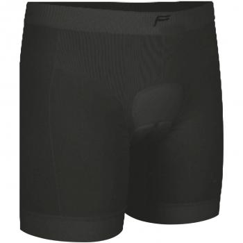 F-Lite Boxer Pantalón Corto de Ciclismo con Acolchado Cosido Body para Hombre, Men's, Negro, XL