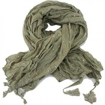 GFM - Pashmina - para mujer Marrón Taupe