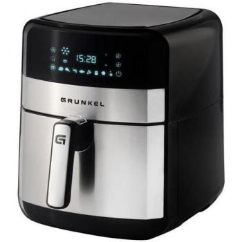 Grunkel Air Fryer Steel Tasty Fryer Freidora de Aire Digital 6L 1700W Acero Inoxidable Gris