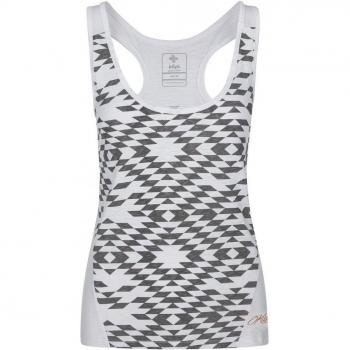 Camiseta de tirantes mujer Kilpi Nica blanca