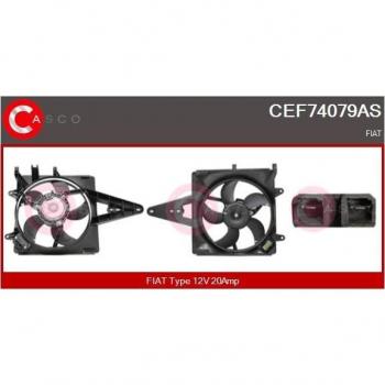 Motor eléctrico para ventilador de radiador CASCO CEF74079AS