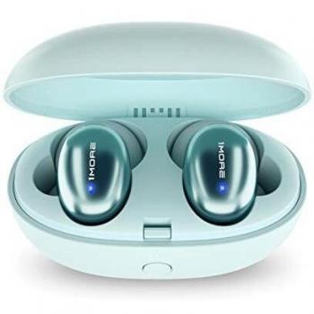 1MORE Auriculares True Wireless, Bluetooth 5.0, 24 horas tiempo de reproducción, con funda de carga.