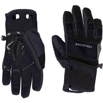 Volcom Crail Snowboard Guantes, otoño/Invierno, Hombre, Color Negro, tamaño Large