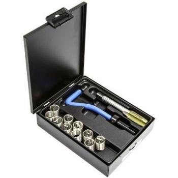 Kit de reparación de roscas V-Coil M14 x 1,25 mm en acero inoxidable DIN 8140, incluye 10 unidades