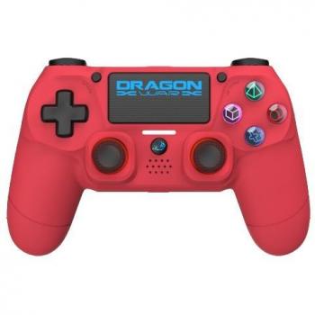 Dragon War Dragon Shock 4 Rojo Bluetooth/USB Gamepad Analógico/Digital PC, PlayStation 4