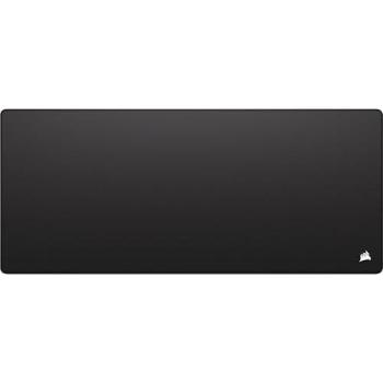 Alfombrilla de ratón gaming Corsair MM 2XL Negra, tela antideshilachado, superficie microtejida, base de goma natural antideslizante, bordes cosidos (930 x 400 mm)