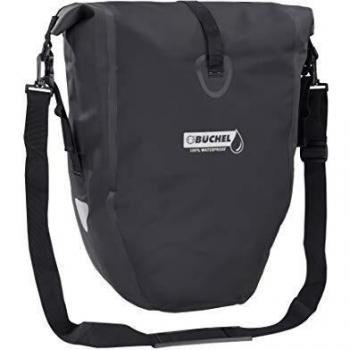 Alforjas de Bicicleta Traseras 25L Negra - Buchel