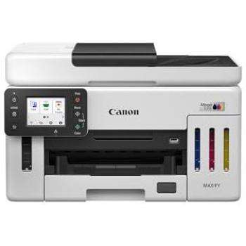 Impresora Multifuncional Inyección de Tinta Canon MAXIFY GX 6150 MegaTank A4 Color Wi-Fi Duplex 24ipm