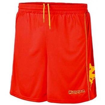 Kappa Alba Short - Pantalones cortos para hombre, color rojo / amarillo, talla YM