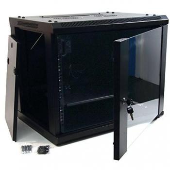 Powergreen RAC-09660-HQ Armario Rack 9U 60X60 con Termostato 2 Ventiladores 1 Bandeja