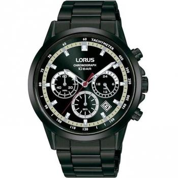 Reloj Lorus Sport man RT399JX9 - Elegante diseño de acero con correa negra