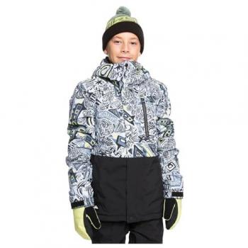 Quiksilver Chaqueta de Esquí y Snow para Niños Mission Printed