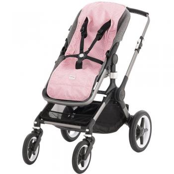 Colchoneta Universal para Silla de Paseo Cambrass Windsord Summer Pink 35x85x1 Cm - Cómoda y Suave