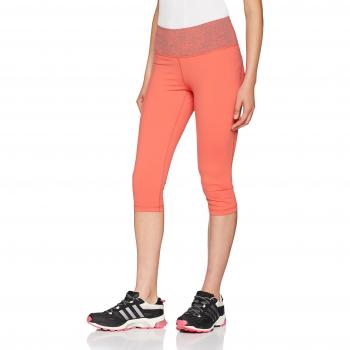 adidas BT HR CP Mallas Pirata, Mujer, Naranja
