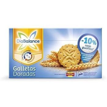 DiaBalance Galleta Dorada - Caja de 6 paquetes con 4 galletas - Total 144 g
