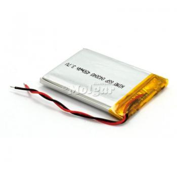 Batería de Polímero de Litio 3,7V 420mA con Circuito de Control