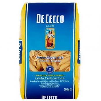 10x De Cecco Penne Rigate Italian Pasta No. 41 500g
