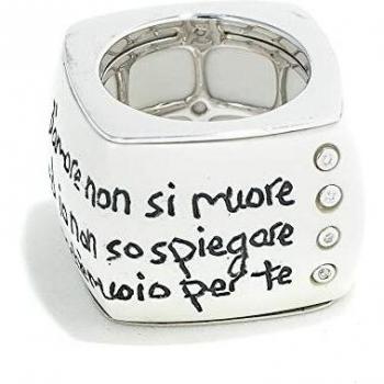 Anillo Demaria Mujer DM6TAX36B-B14, 14 quilates, diseño elegante y moderno, acabado pulido, talla ajustable